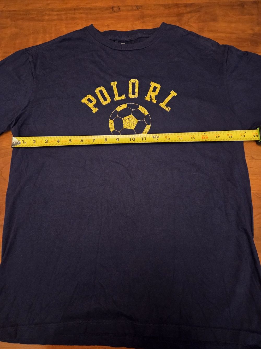 Polo by Ralph Lauren Navy Graphic Soccer Short-Sleeve Tee - Picture 4 of 7